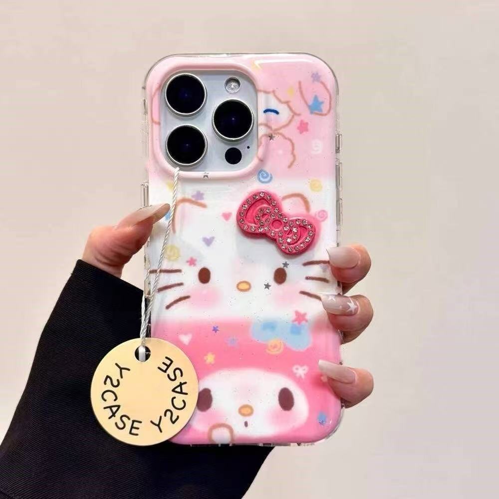 Mobile Tech Accessories - Funda protectora anti-caídas creativa con diseño