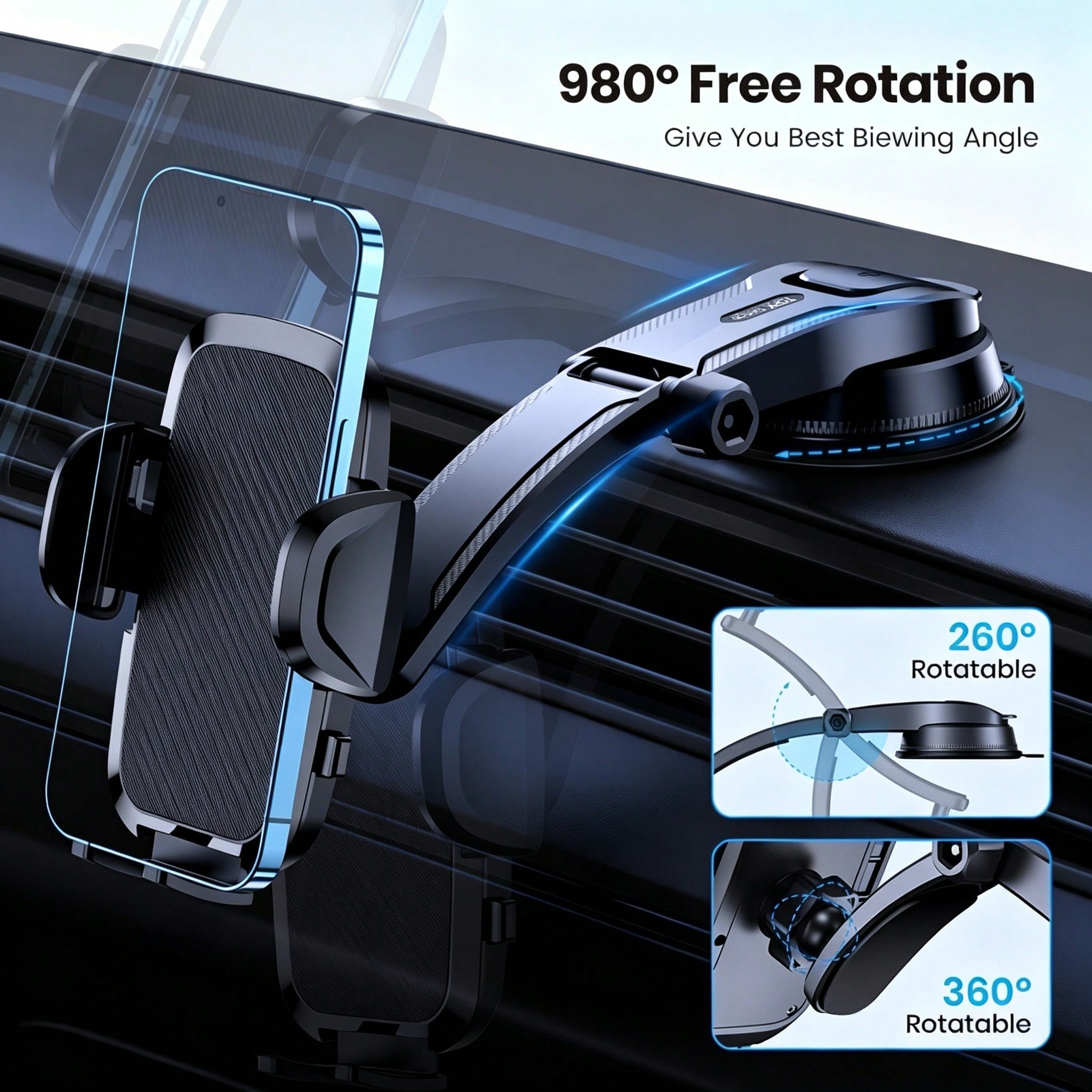 Soporte para teléfono de coche - Mobile Tech Accessories reseña y precio