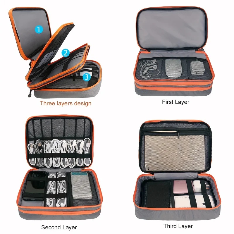 Estuche organizador electrónic - Tech Accessories Case reseña y precio